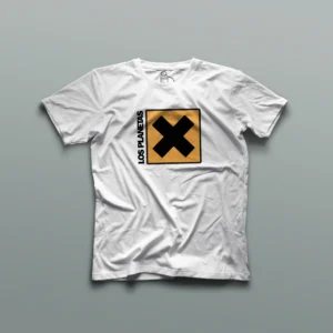 Camiseta clásica blanca Una semana en el motor de un autobús Los Planetas