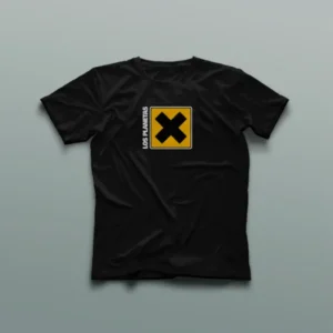 Camiseta clásica negra "Una semana en el motor de un autobús"